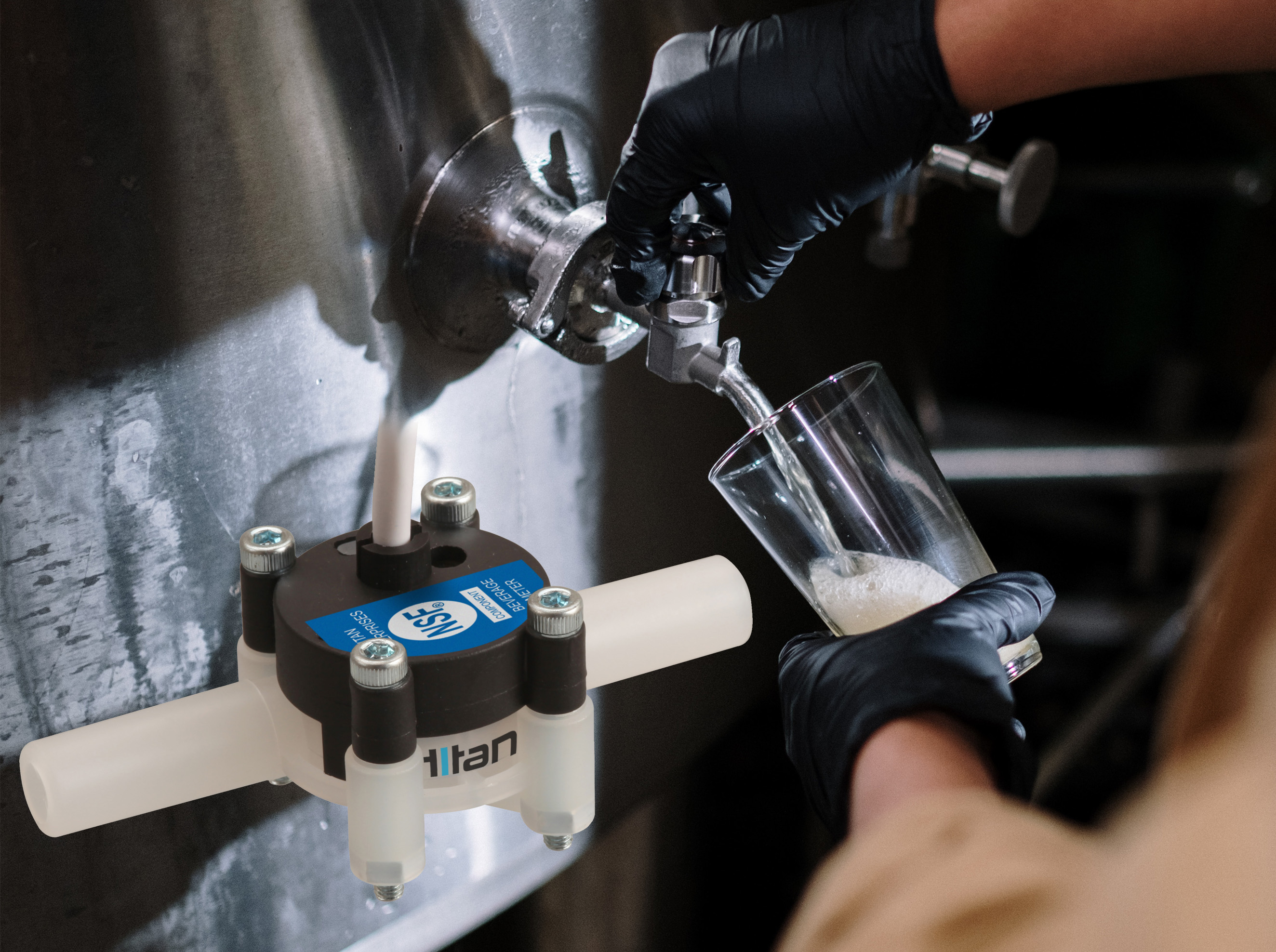 Titan’s NSF-Approved Beverage Flow Meter