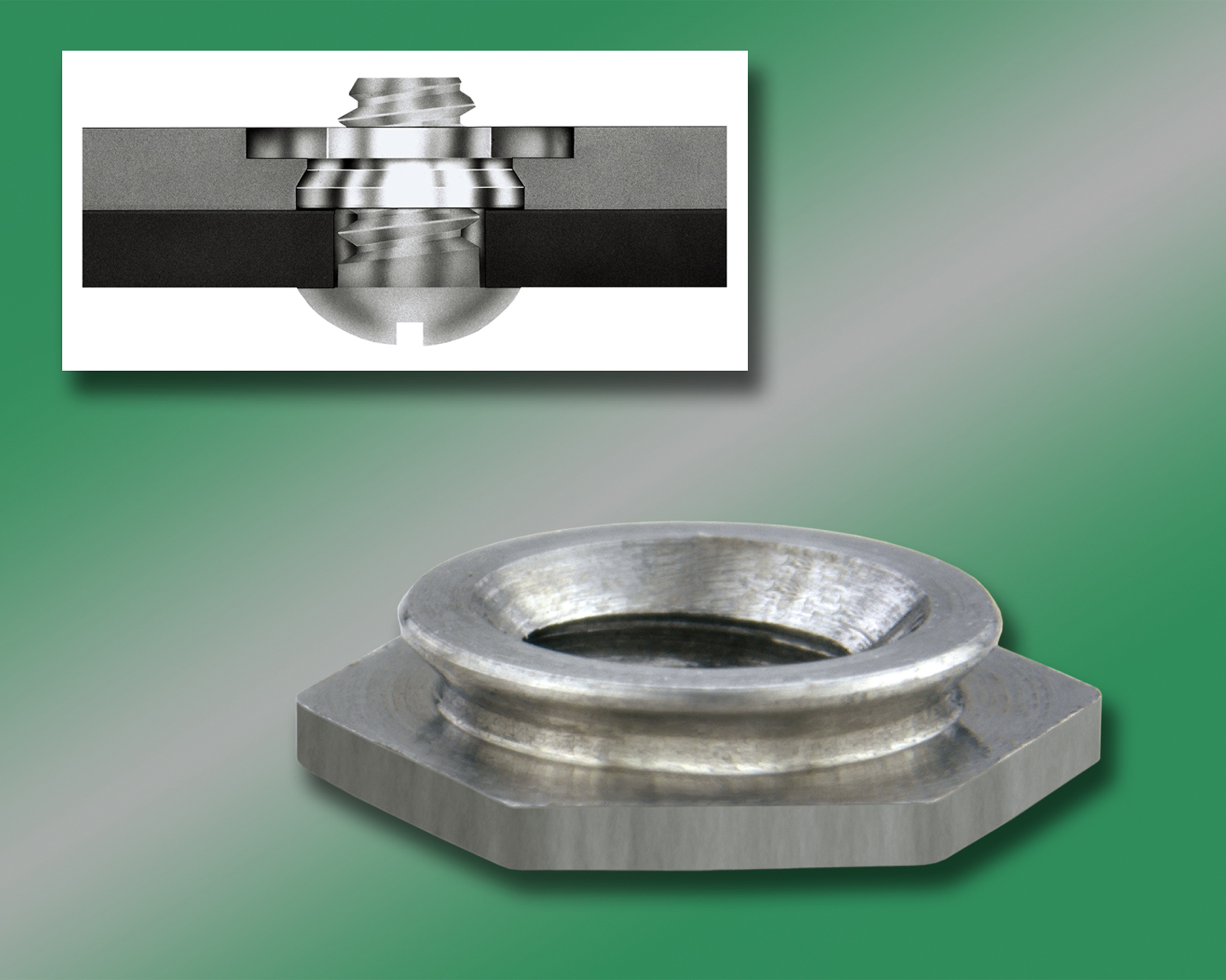 SelfClinching Flush Nuts