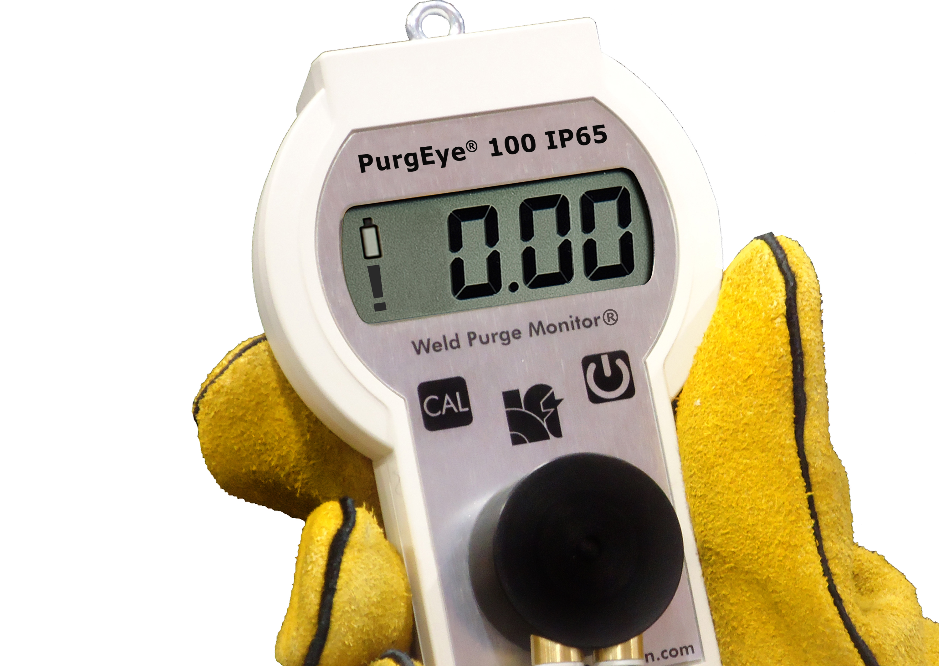 Measuring the oxygen level during welding stainless steel