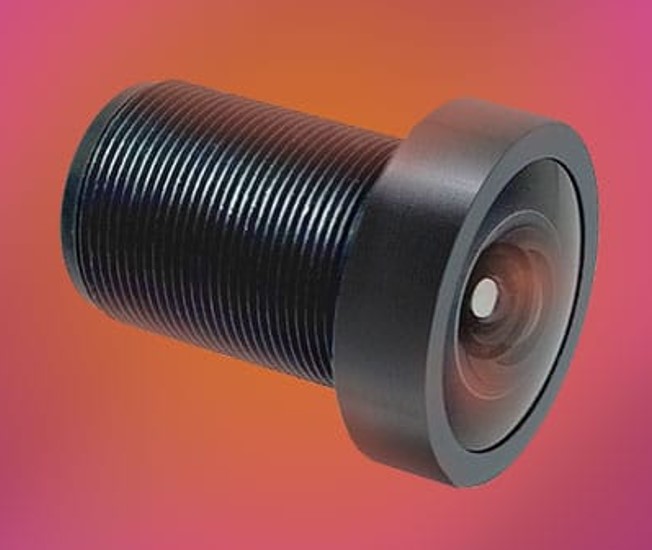 Compact Lens for High Radiation Areas