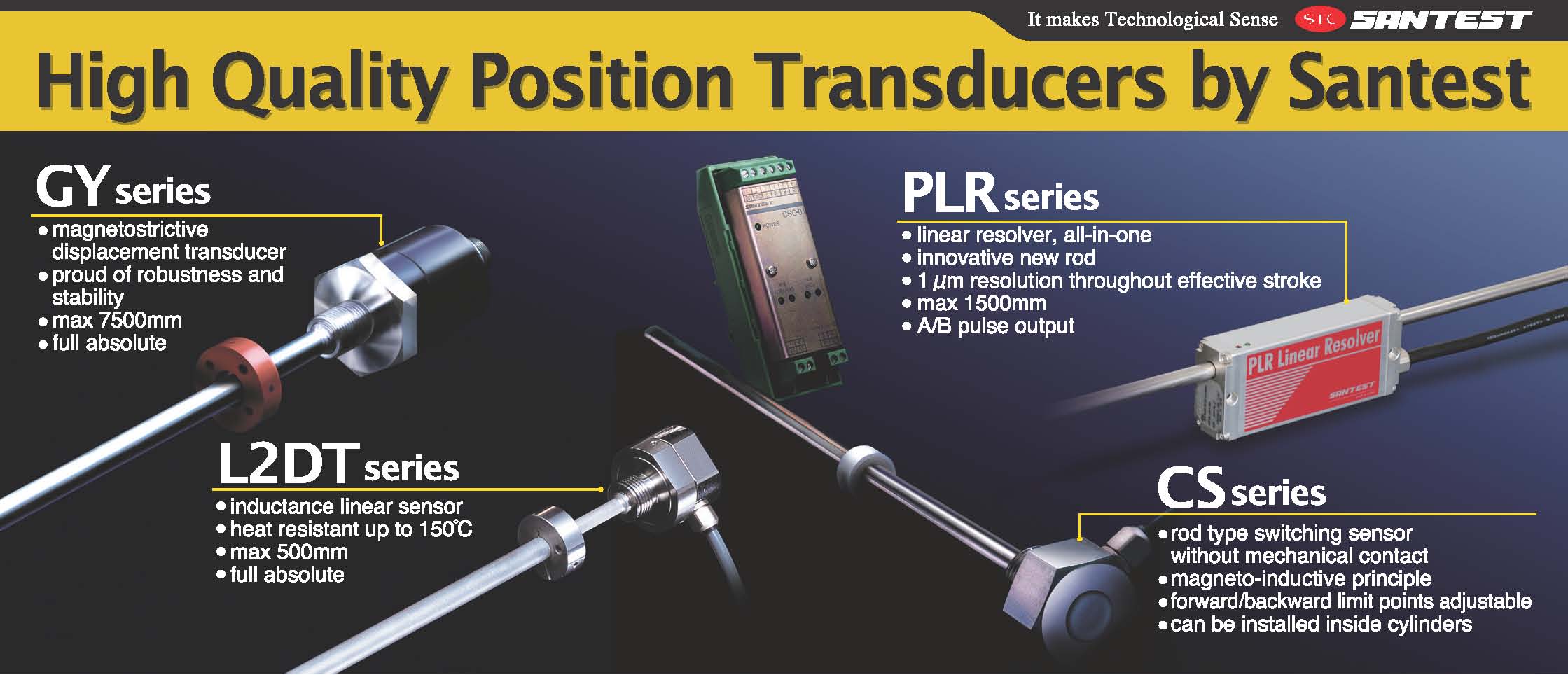 Santest High Quality Position Transducers