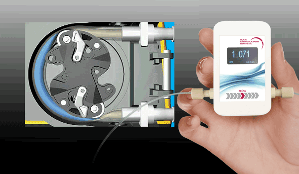 Measuring Mass Flow from Peristaltic Pumps