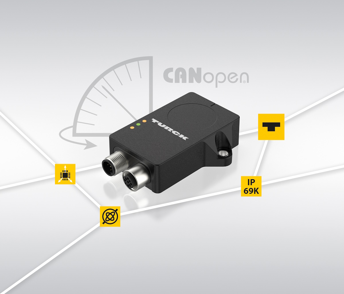 Dynamic Inclinometers with CANopen