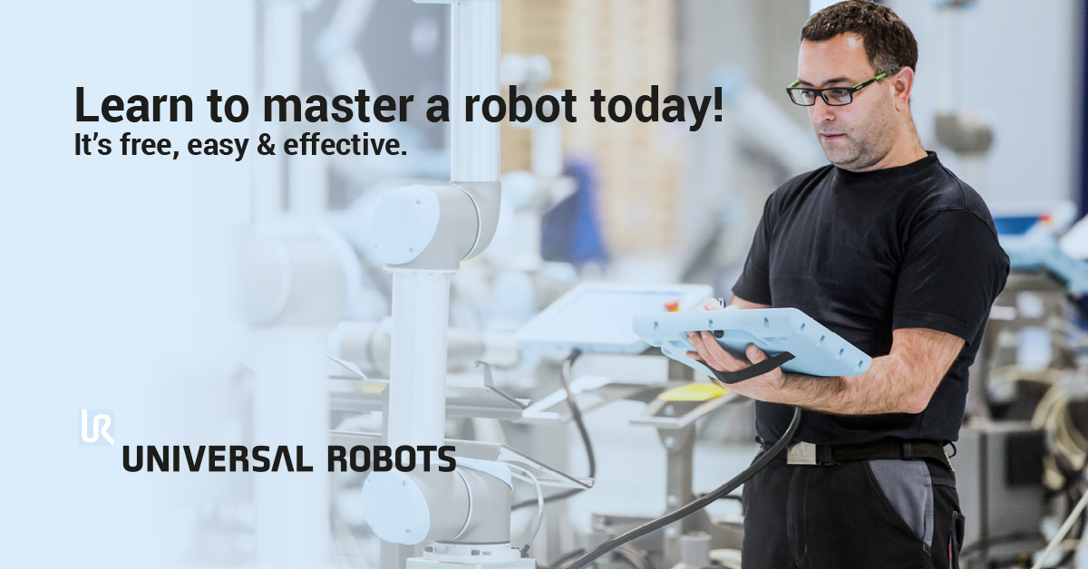 gnist Læring Godkendelse Universal Robots Presents a Free Online Training in Robot Programming