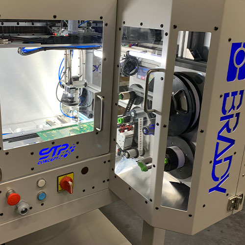 A8500 FlexCell PCB Label Printer Applicator A8500 FlexCell PCB Label Printer Applicator