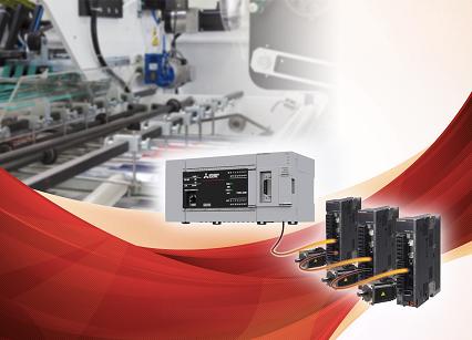The 4-axis simple motion module brings sophisticated motion control in an easy to use format for applications such as food and beverage packaging, providing features such as torque control and circular interpolation