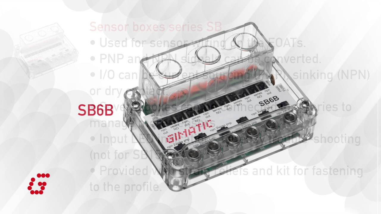 Sensor Boxes for PLC Control Electronics