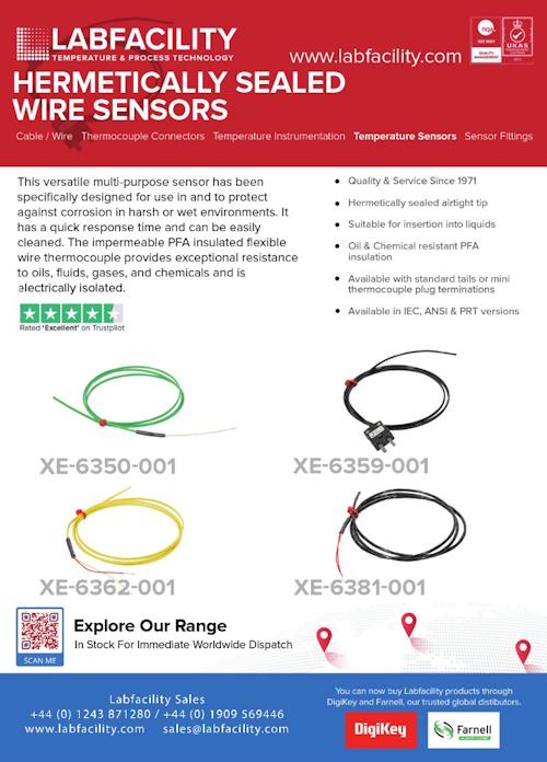Hermetically Sealed Wire Sensors