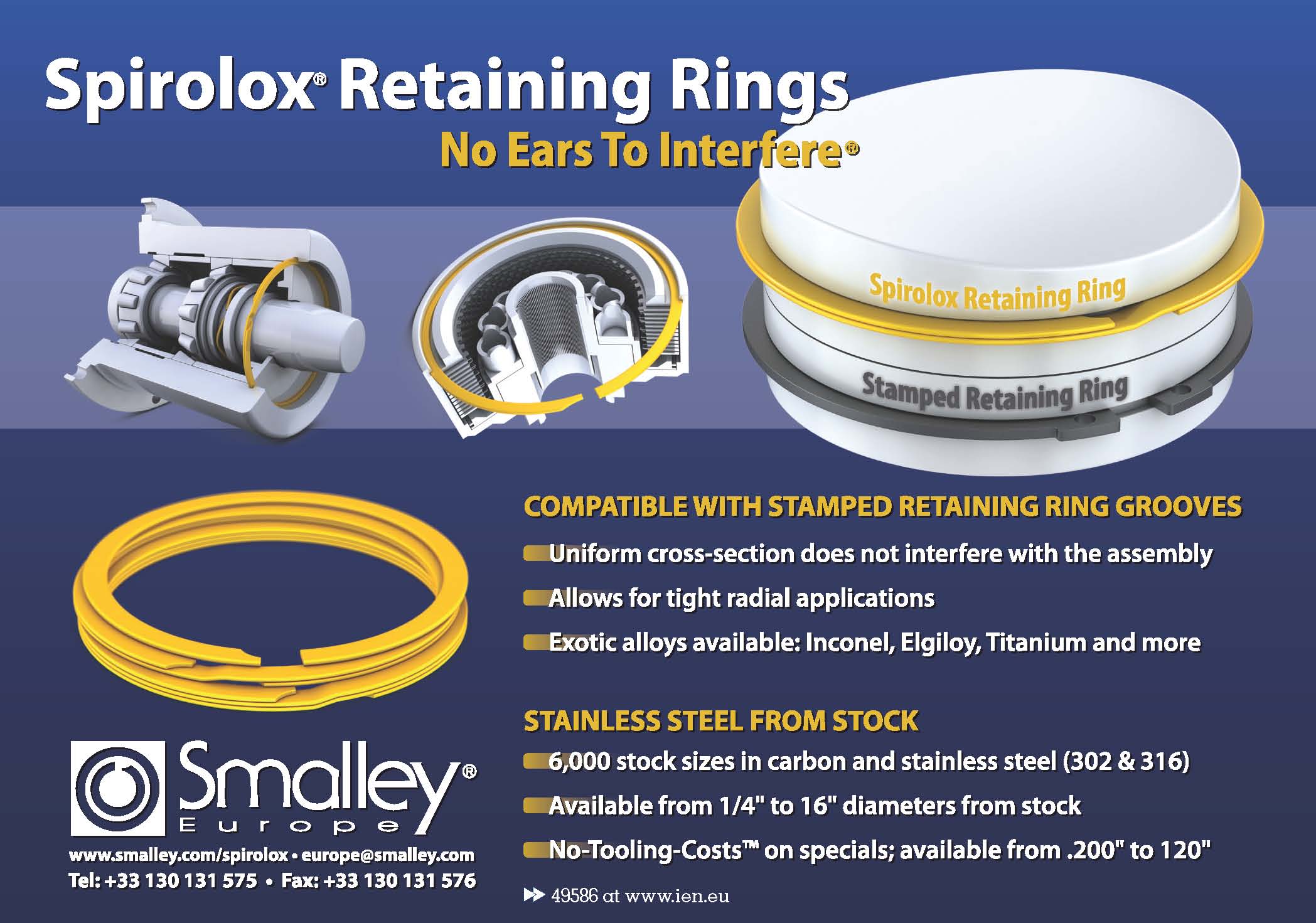 Spirolox Retaining Rings