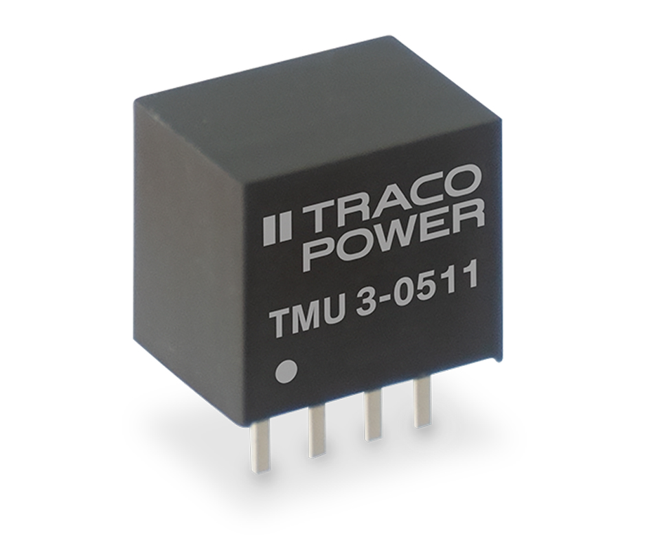 Compact Unregulated 3 Watt DC/DC Converters (SIP-4) for Industrial Applications